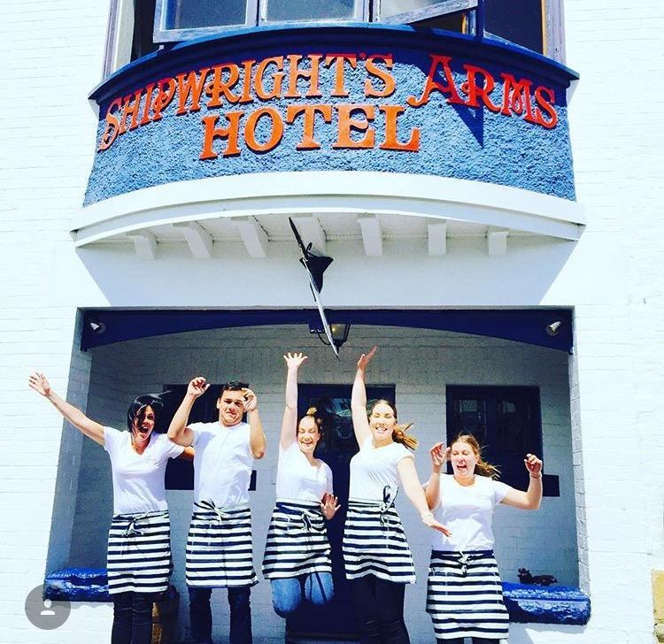 The Shipwrights Arms Hotel โฮบาร์ต ภายนอก รูปภาพ